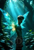 Brought to life through AI,Capturing the Pristine and Elusive Male Fairy.