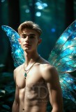 Brought to life through AI,Capturing the Pristine and Elusive Male Fairy.
