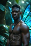 Brought to life through AI,Capturing the Pristine and Elusive Male Fairy.