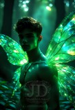 Brought to life through AI,Capturing the Pristine and Elusive Male Fairy.