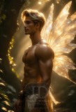Brought to life through AI,Capturing the Pristine and Elusive Male Fairy.