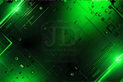 Digital-Art-Cyber-green-techv1