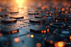 JeffDupler.com: Cyber tech copper - HD Desktop Wallpaper FREE 4k.
