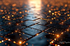JeffDupler.com: Cyber tech copper - HD Desktop Wallpaper FREE 4k.