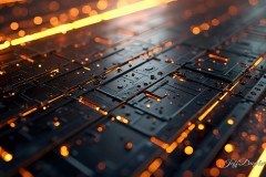 JeffDupler.com: Cyber tech copper - HD Desktop Wallpaper FREE 4k.