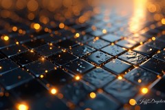 JeffDupler.com: Cyber tech copper - HD Desktop Wallpaper FREE 4k.
