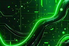 JeffDupler,Cyber-Green,tech,art,aiart,desktop,digitalart,wallpaper,dazzling,hyper-detailed,vibrant,artwork,green,beautiful,windows,Linux,HD,UHD-resolution,4k