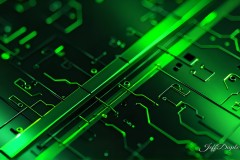 JeffDupler,Cyber-Green,tech,art,aiart,desktop,digitalart,wallpaper,dazzling,hyper-detailed,vibrant,artwork,green,beautiful,windows,Linux,HD,UHD-resolution,4k