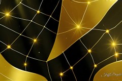 JeffDupler.com: Cyber tech yellow gold - HD Desktop Wallpaper FREE 4k.