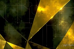 JeffDupler.com: Cyber tech yellow gold - HD Desktop Wallpaper FREE 4k.