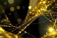 JeffDupler.com: Cyber tech yellow gold - HD Desktop Wallpaper FREE 4k.