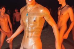 Boys Night out at the Beach