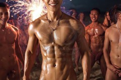 Boys Night out at the Beach