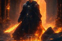 Elemental Mages,handsome men,fantasy,and magic,brought to life through the magic of AI