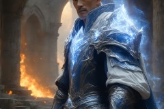 Elemental Mages,handsome men,fantasy,and magic,brought to life through the magic of AI