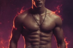 Elemental Mages,handsome men,fantasy,and magic,brought to life through the magic of AI