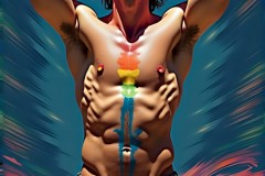 Abstract Male Art Photos of Handsome Men Having Fun with Colors