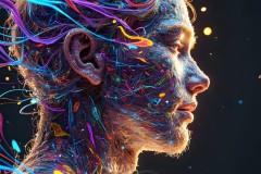 Abstract Male Art Photos of Handsome Men Having Fun with Colors