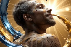Abstract Male Art Photos of Handsome Men Having Fun with Colors