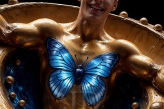 Abstract Male Art Photos of Handsome Men Having Fun with Colors