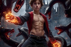 Shirtless Boys of Hogwarts,House Slytherin,School of Witchcraft and Wizardry,Harry Potter