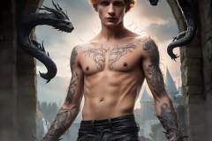 Shirtless Boys of Hogwarts,House Slytherin,School of Witchcraft and Wizardry,Harry Potter