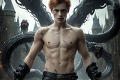 Shirtless Boys of Hogwarts,House Slytherin,School of Witchcraft and Wizardry,Harry Potter