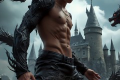 Shirtless Boys of Hogwarts,House Slytherin,School of Witchcraft and Wizardry,Harry Potter