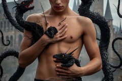 Shirtless Boys of Hogwarts,House Slytherin,School of Witchcraft and Wizardry,Harry Potter