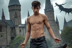 Shirtless Boys of Hogwarts,House Slytherin,School of Witchcraft and Wizardry,Harry Potter