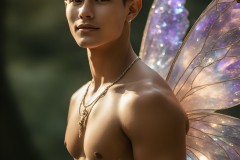 Brought to life through AI,Capturing the Pristine and Elusive Male Fairy.