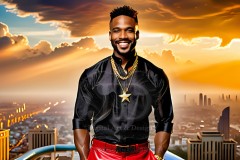 The Men of the Golden City is a collection of AI generated images of beautiful,glamorous,handsome guys in the heavens.