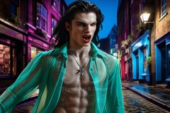 Vampire Lestat de Lioncourt,AI Photos of The Legend Created by Anne Rice Desktop Version