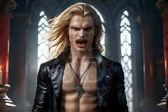 Vampire Lestat de Lioncourt, AI Photos of The Legend Created by Anne Rice