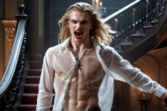 Vampire Lestat de Lioncourt, AI Photos of The Legend Created by Anne Rice