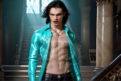Vampire Lestat de Lioncourt, AI Photos of The Legend Created by Anne Rice
