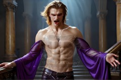 Vampire Lestat de Lioncourt, AI Photos of The Legend Created by Anne Rice