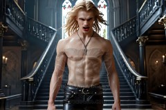 Vampire Lestat de Lioncourt, AI Photos of The Legend Created by Anne Rice