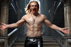 Vampire Lestat de Lioncourt, AI Photos of The Legend Created by Anne Rice