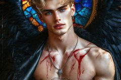 Vampires on Ornate Throne