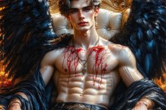 Vampires on Ornate Throne