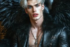 Vampires on Ornate Throne