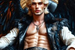 Vampires on Ornate Throne