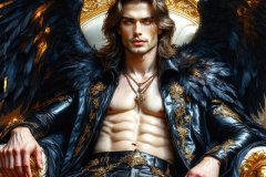 Vampires on Ornate Throne