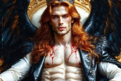 Vampires on Ornate Throne