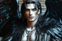 Vampires on Ornate Throne