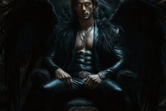 Vampires on Ornate Throne