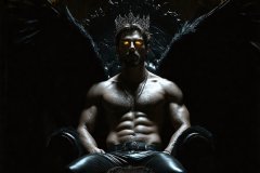 Vampires on Ornate Throne