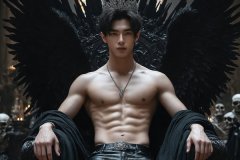 Vampires on Ornate Throne