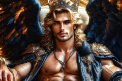 Vampires on Ornate Throne